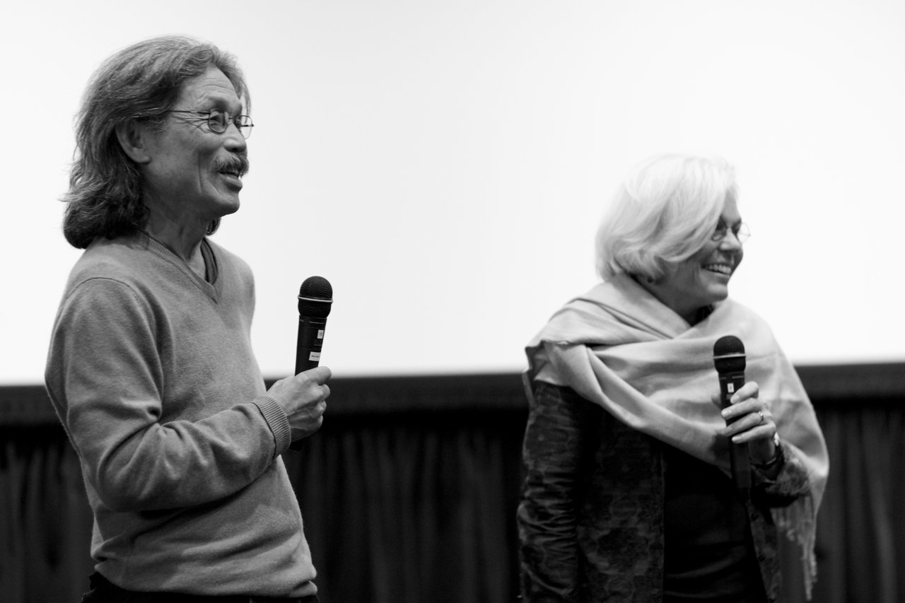 Kenji and Nancy @ USC screening